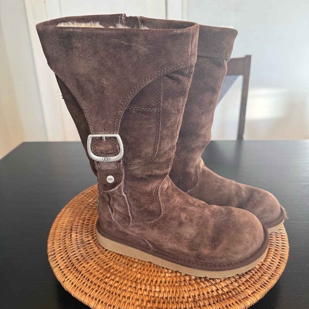 ugg Mid Calf boots size 6‎ women